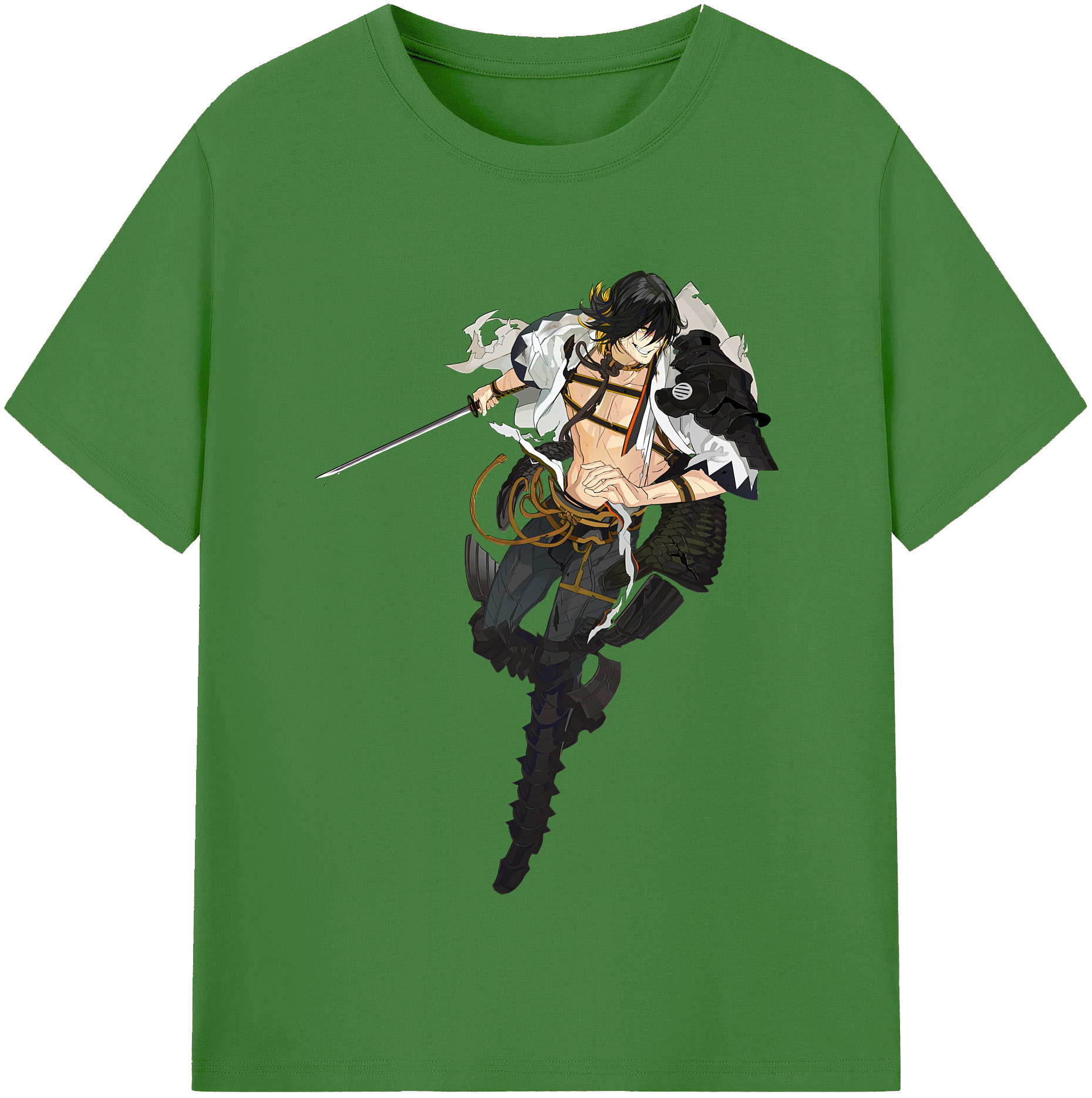 （画像用） 刀剣乱舞 Touken Ranbu レディースカジュアルプリントTシャツ（綿100％）